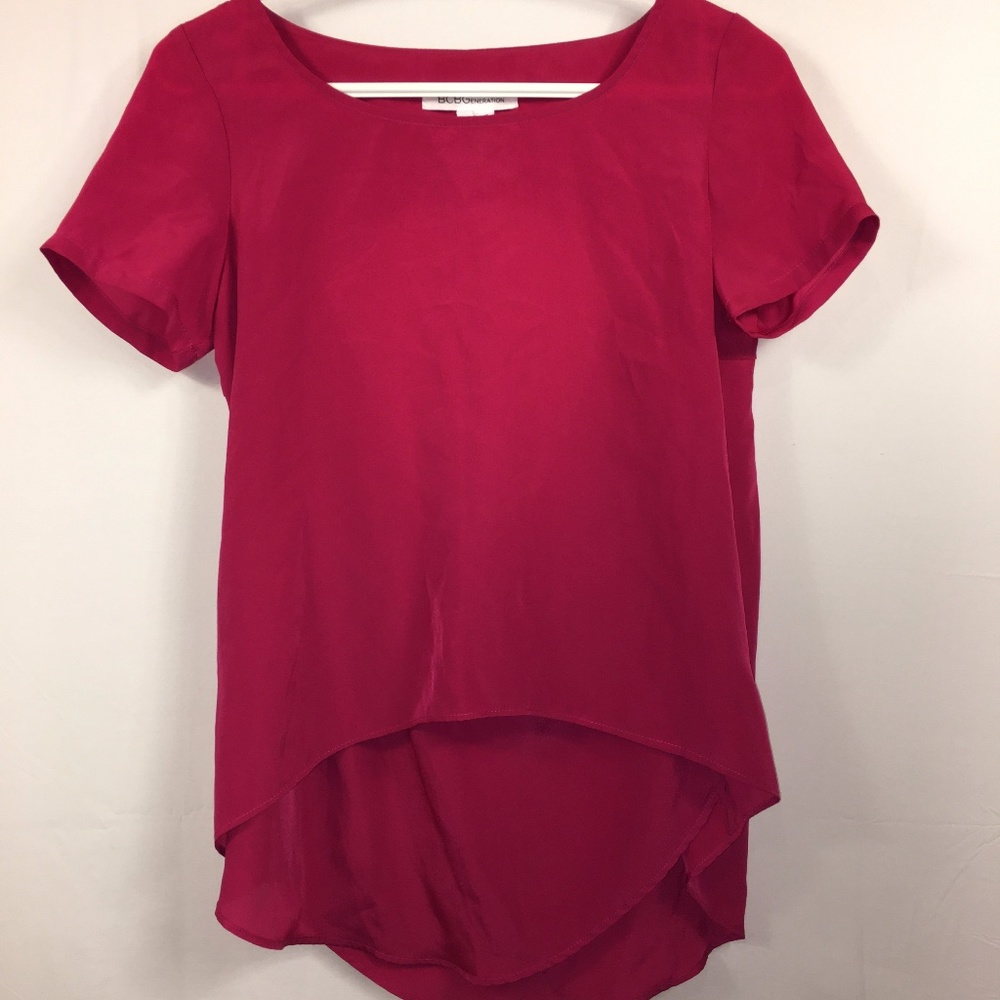 BCBGeneration, open back blouse, size xxs